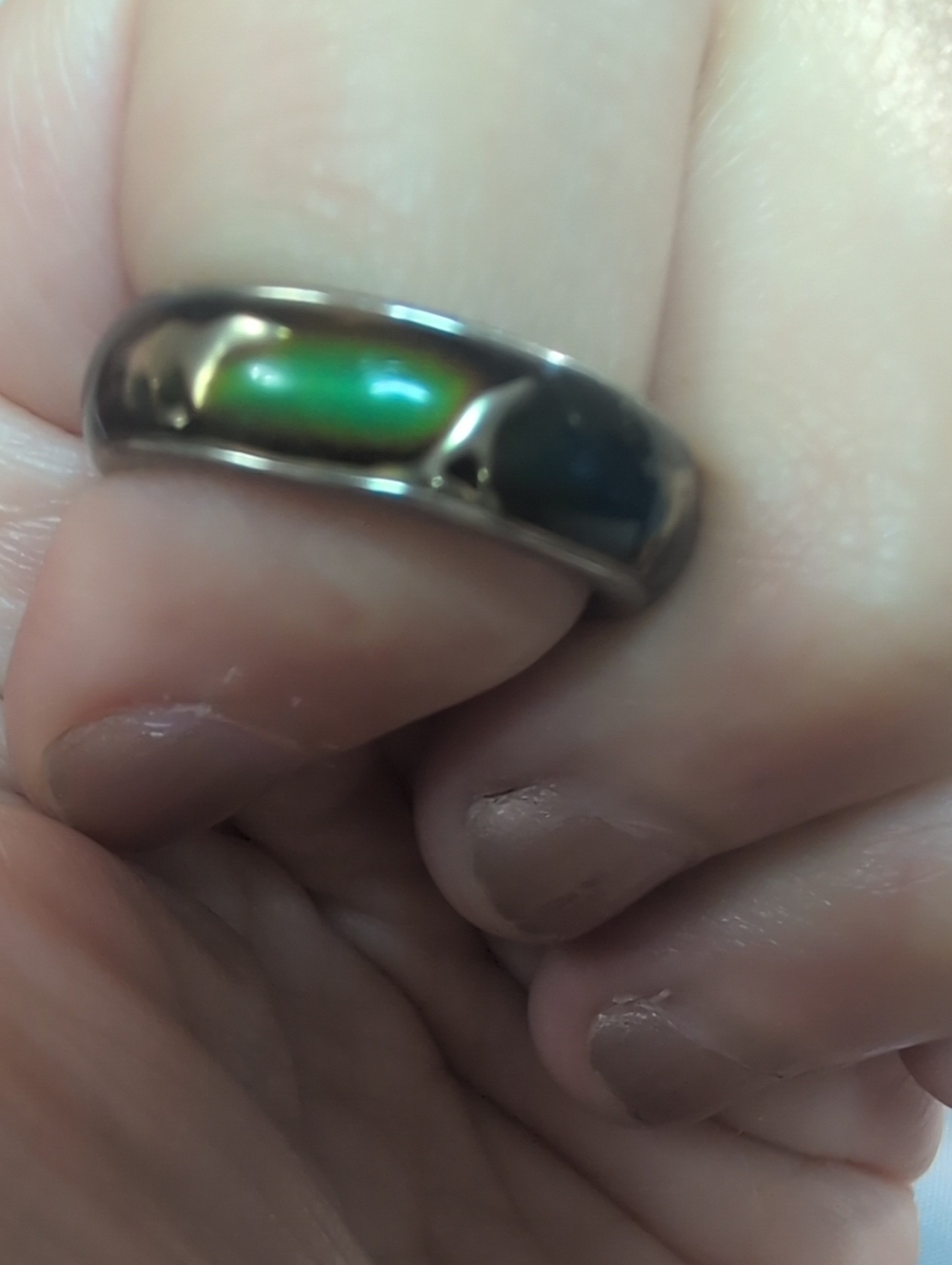 Dinosaur Mood Ring Size 7 - Picture 6 of 8